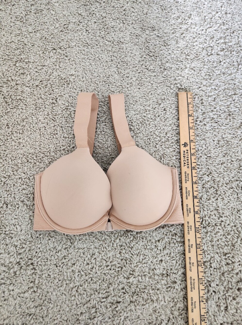 SPANX Bra Llelujah Underwire Front Close Full Coverage Bra Size 32C - Picture 7 of 8